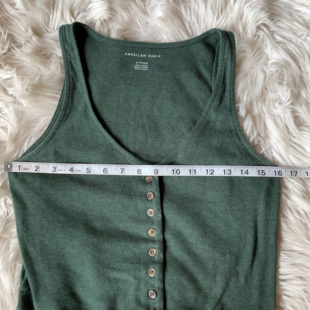 American Eagle Tie Up Crop Top - Picture 9 of 11